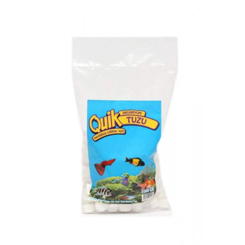 Akvaryum İçin Özel Tablet Kaya Tuzu 1 Poşet 1 Kg