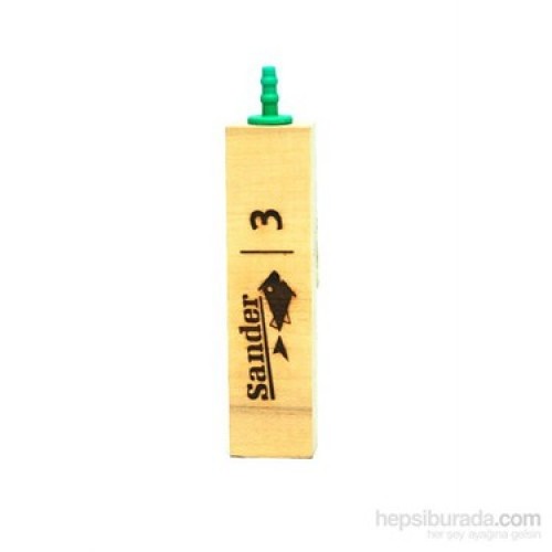 Sanders Tahta Hava Taşı 9.5 cm No:3 (KRS-196)