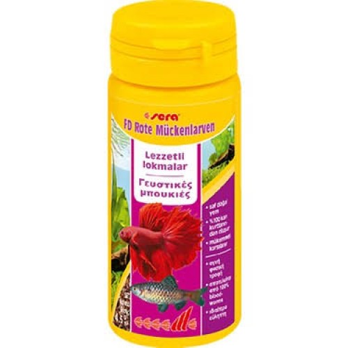 Sera FD Snack Bloodworms Kırmızı Sivrisinek Larvası) 50 ml