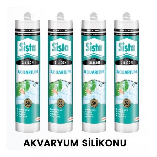 Sista Akvaryum Silikonu 310 Ml (Şeffaf)