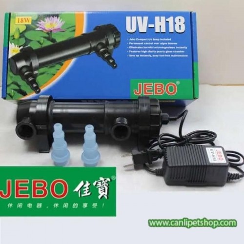 Ultraviyole Filtre 18 W (Jebo Uv-H18) Yeşil Su Sorunu İçin