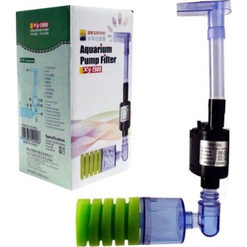 Xinyou Tek Süngerli Motorlu Seramikli Pipo Filtre XY-2900